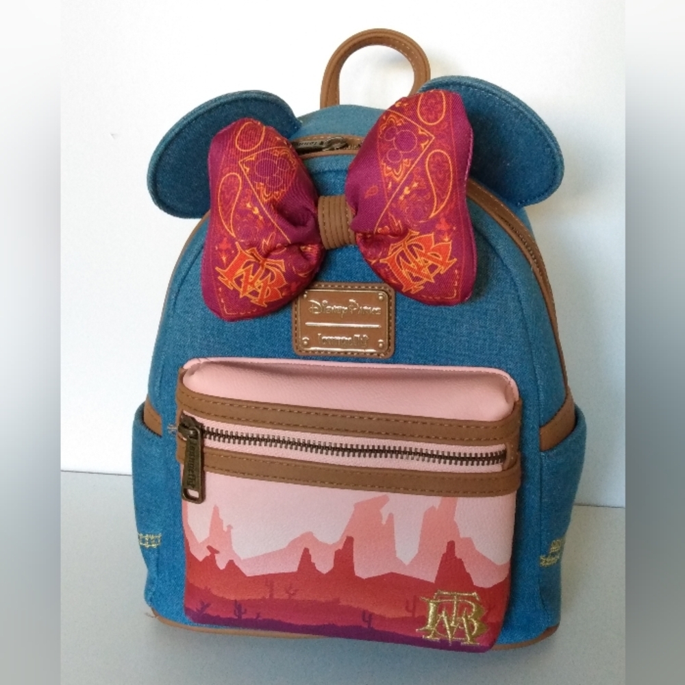 Disney Minnie Mouse Main Attraction Big Thunder Mountain Railroad Backpack 2020